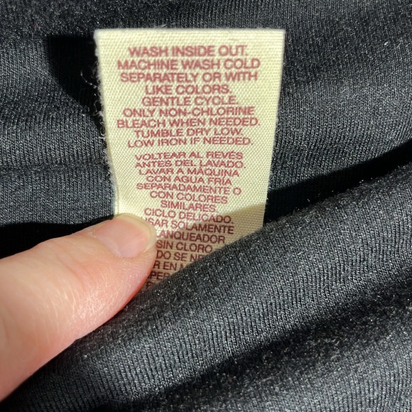 Faded Glory Black Maxi Skirt A-line Size 4-6 Small - Picture 6 of 6